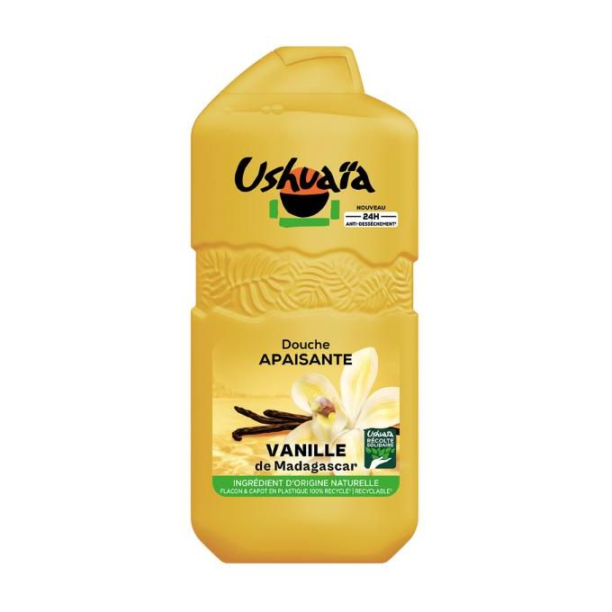 Gel Douche Apaisante Vanille De Madagascar Anti-dessèchement D'origine Naturelle